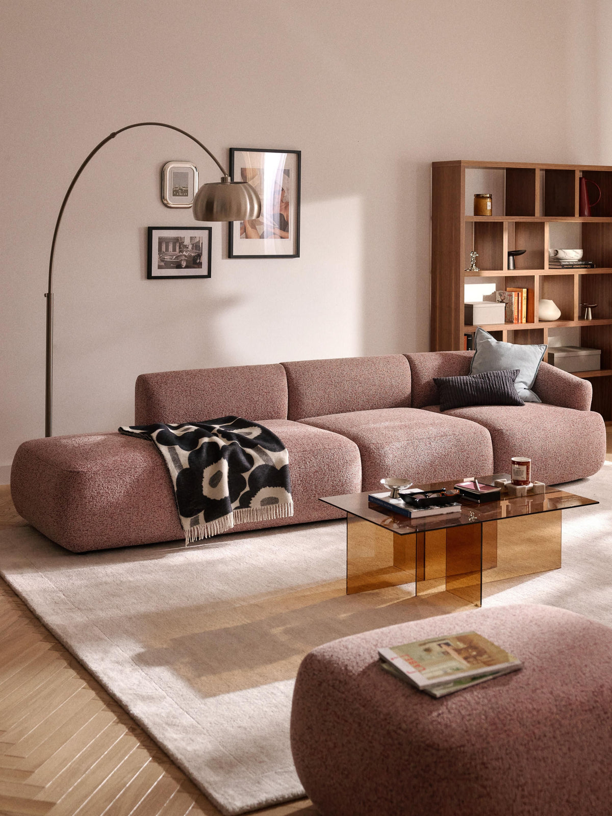 Sofia Bouclé Chaise Module