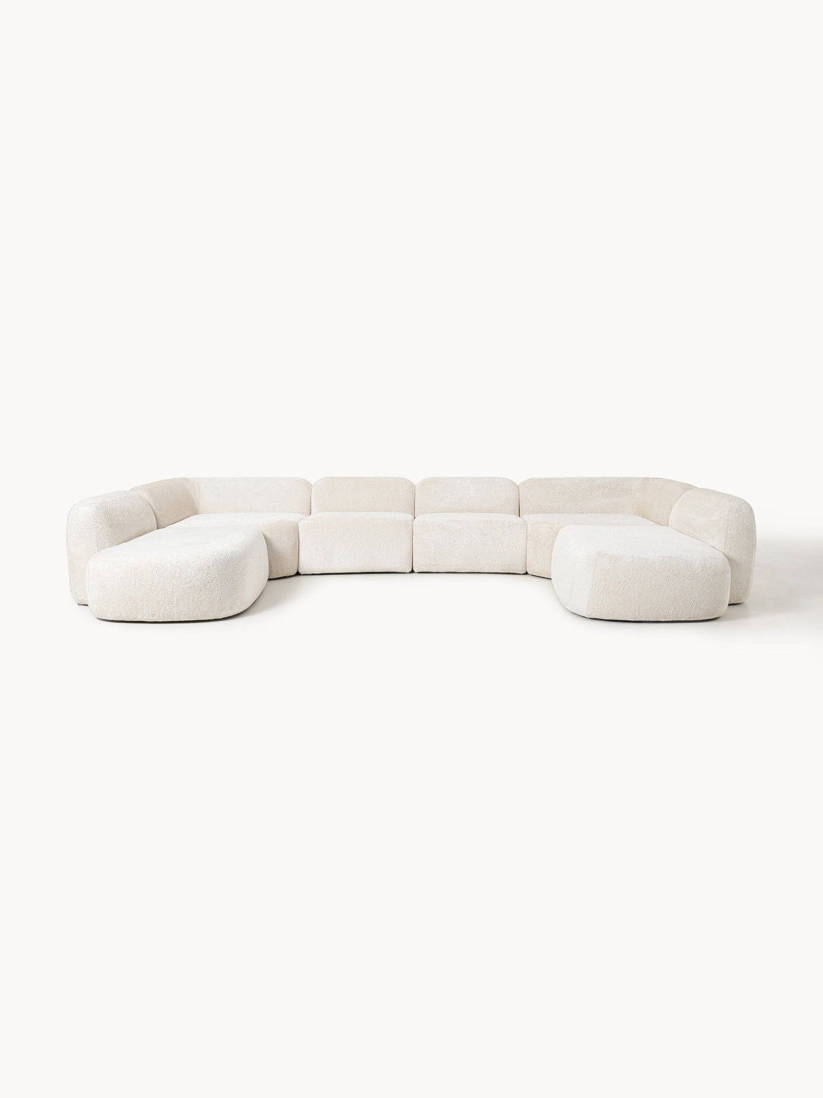 Wolke XL Modular Teddy Bouclé Sofa