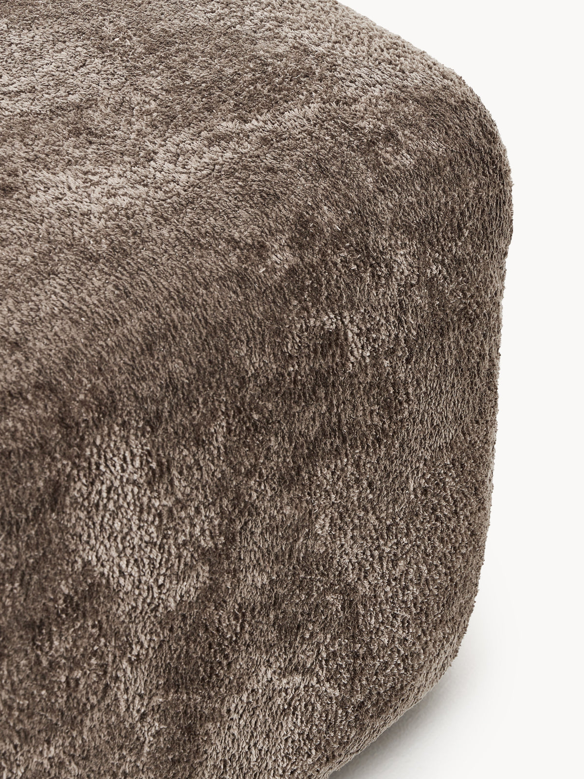 Wolke Large Teddy Bouclé Ottoman