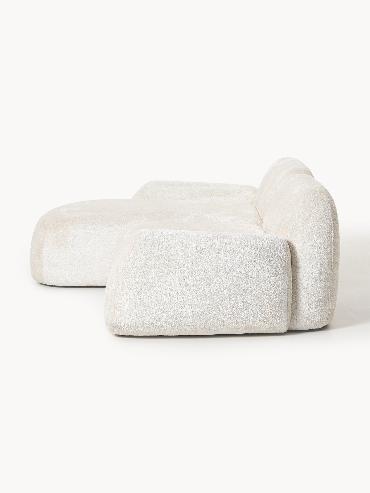 Wolke Modular Teddy Bouclé Corner Sofa (3-seater)
