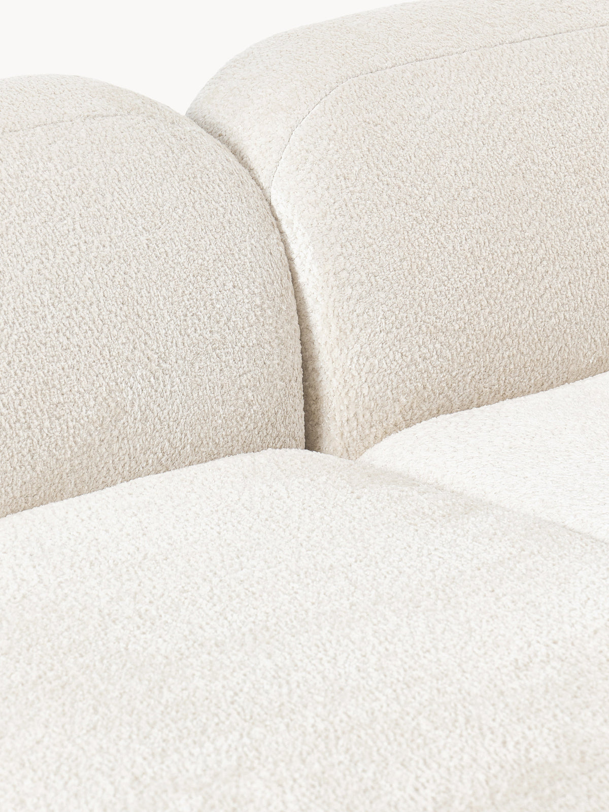 Wolke Modular Teddy Bouclé Corner Sofa (3-seater)