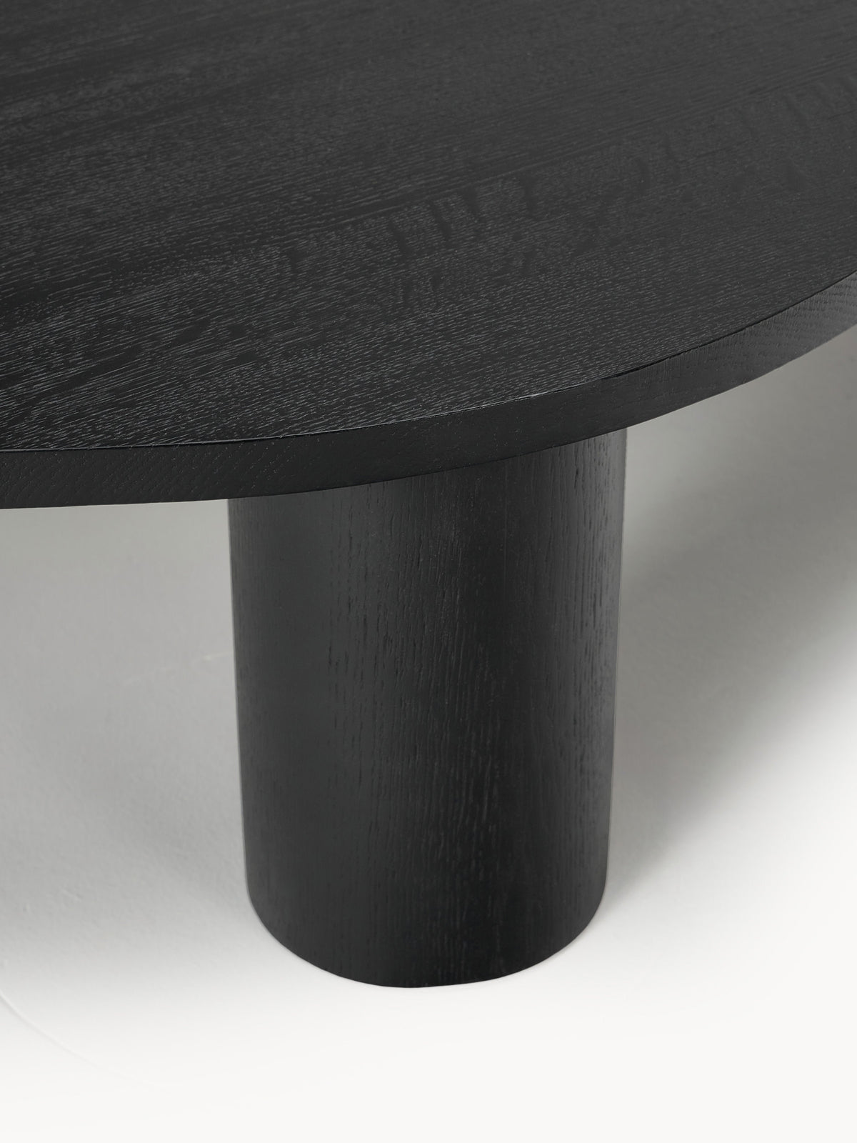 Didi XL Oak Wood Coffee Table in Organic Shape