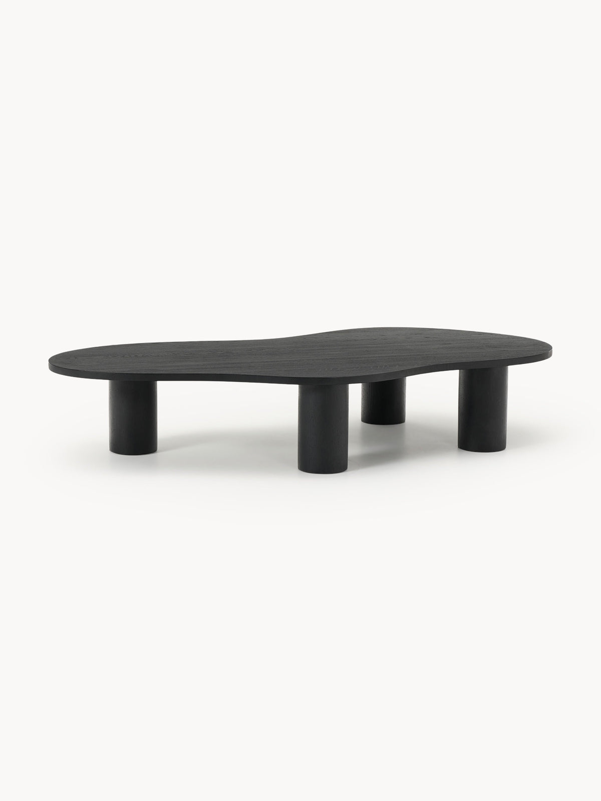 Gallery image 1 - XL Oak Wood Coffee Table Didi in Organic Shape