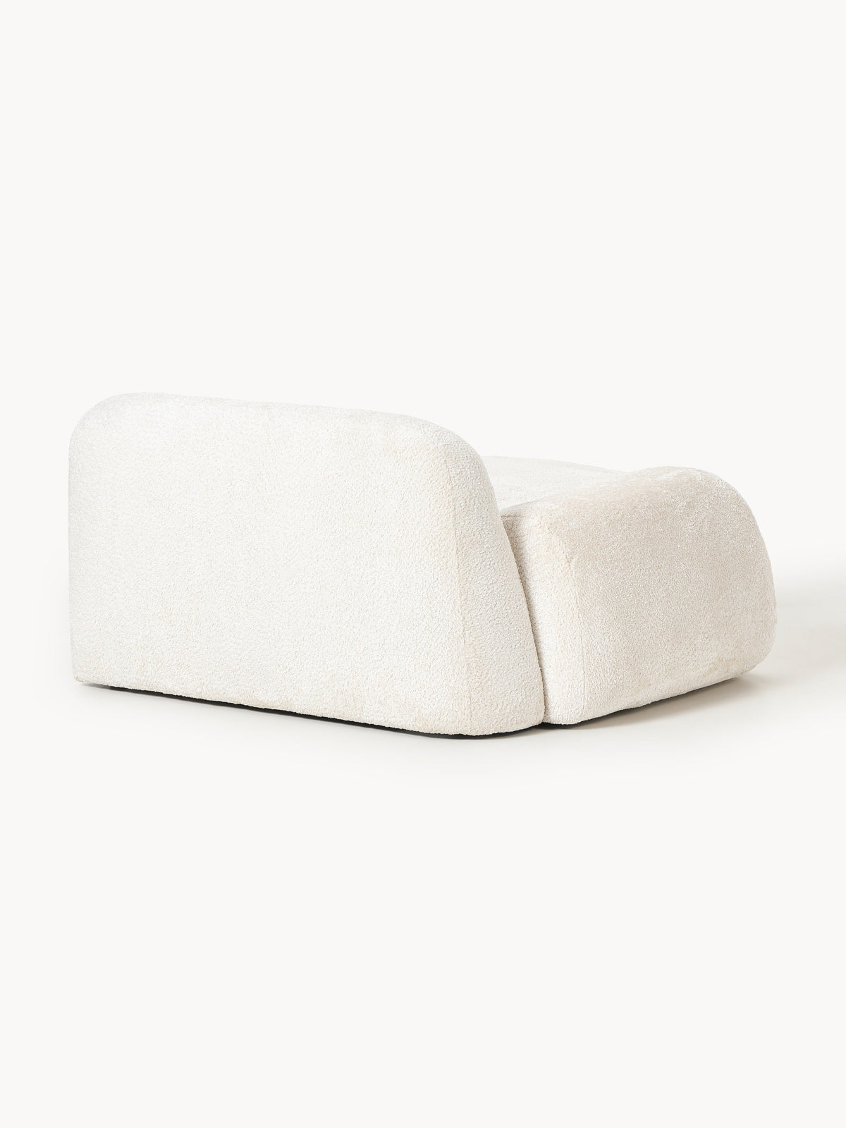 Wolke Teddy Bouclé Chaise Corner Module