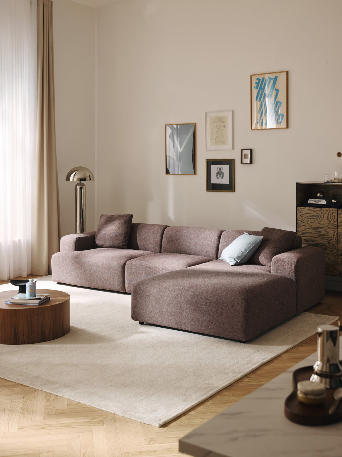 Melva Corner Sofa (4-seater)