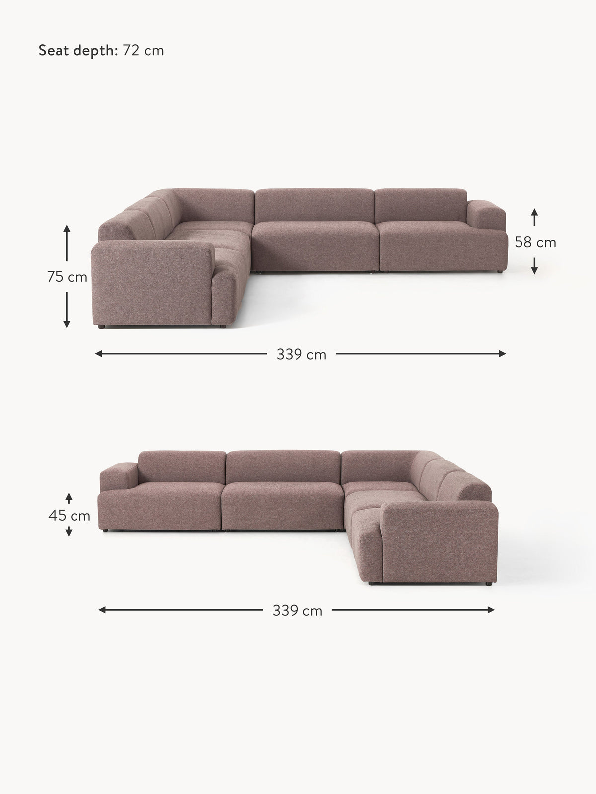 Melva XL Corner Sofa