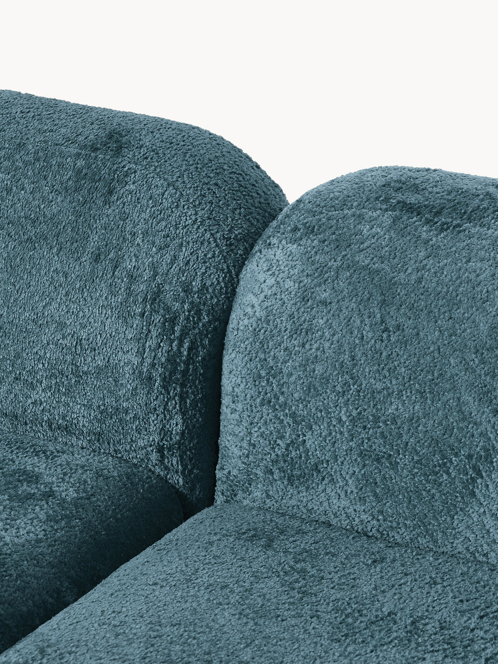 Wolke Modular Teddy Bouclé Corner Sofa (4-seater)