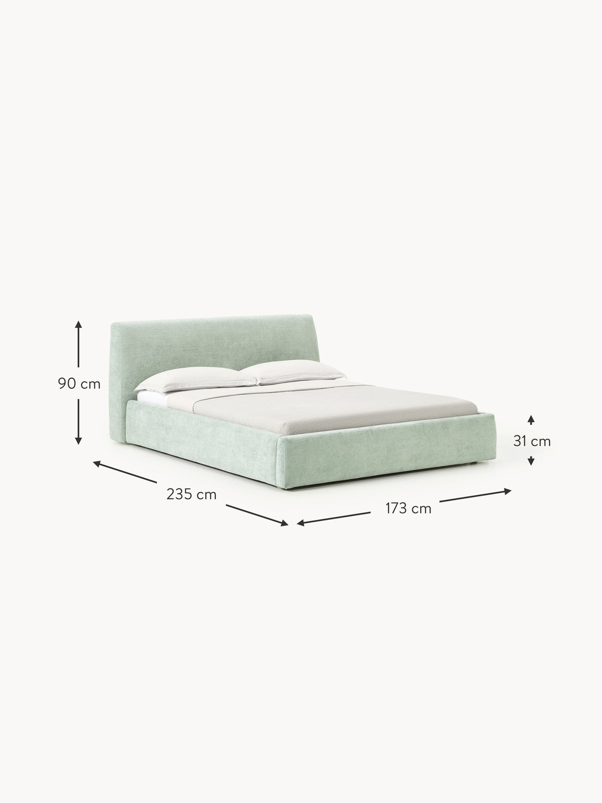 Cloud Upholstered Bed