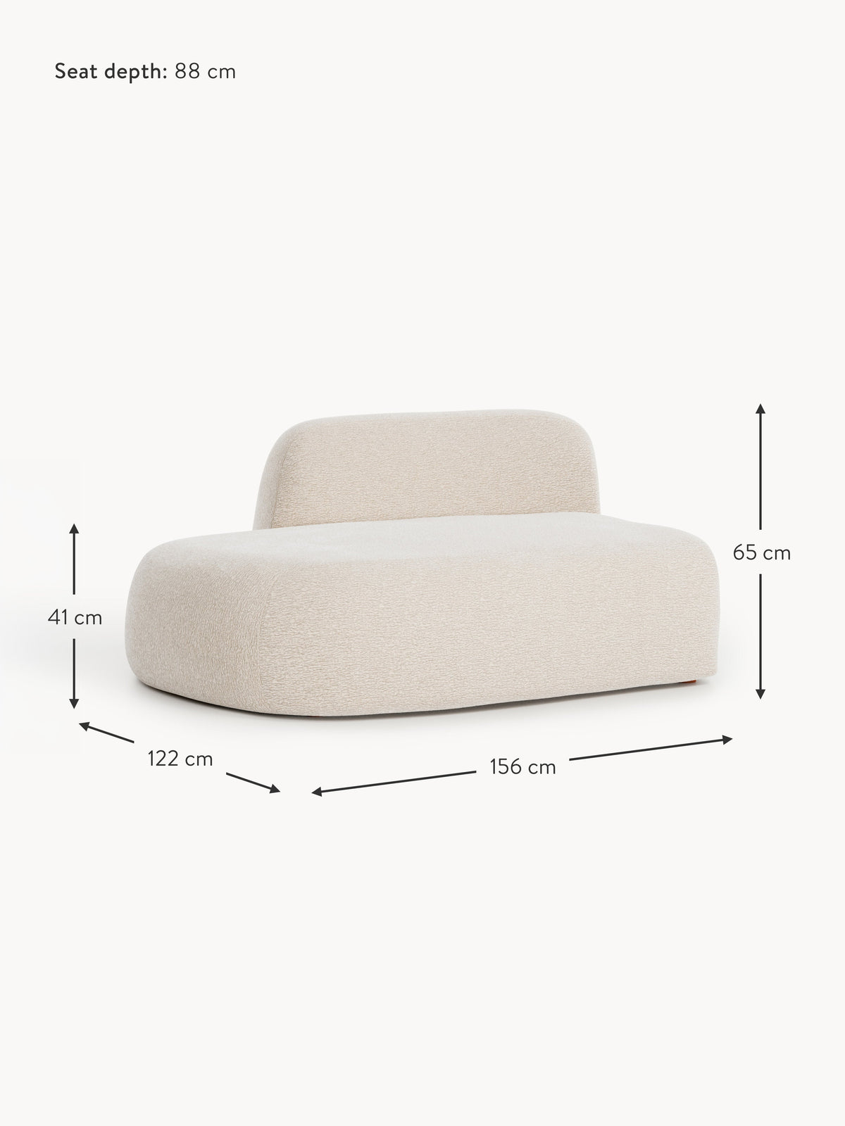 Wolke Chaise Module