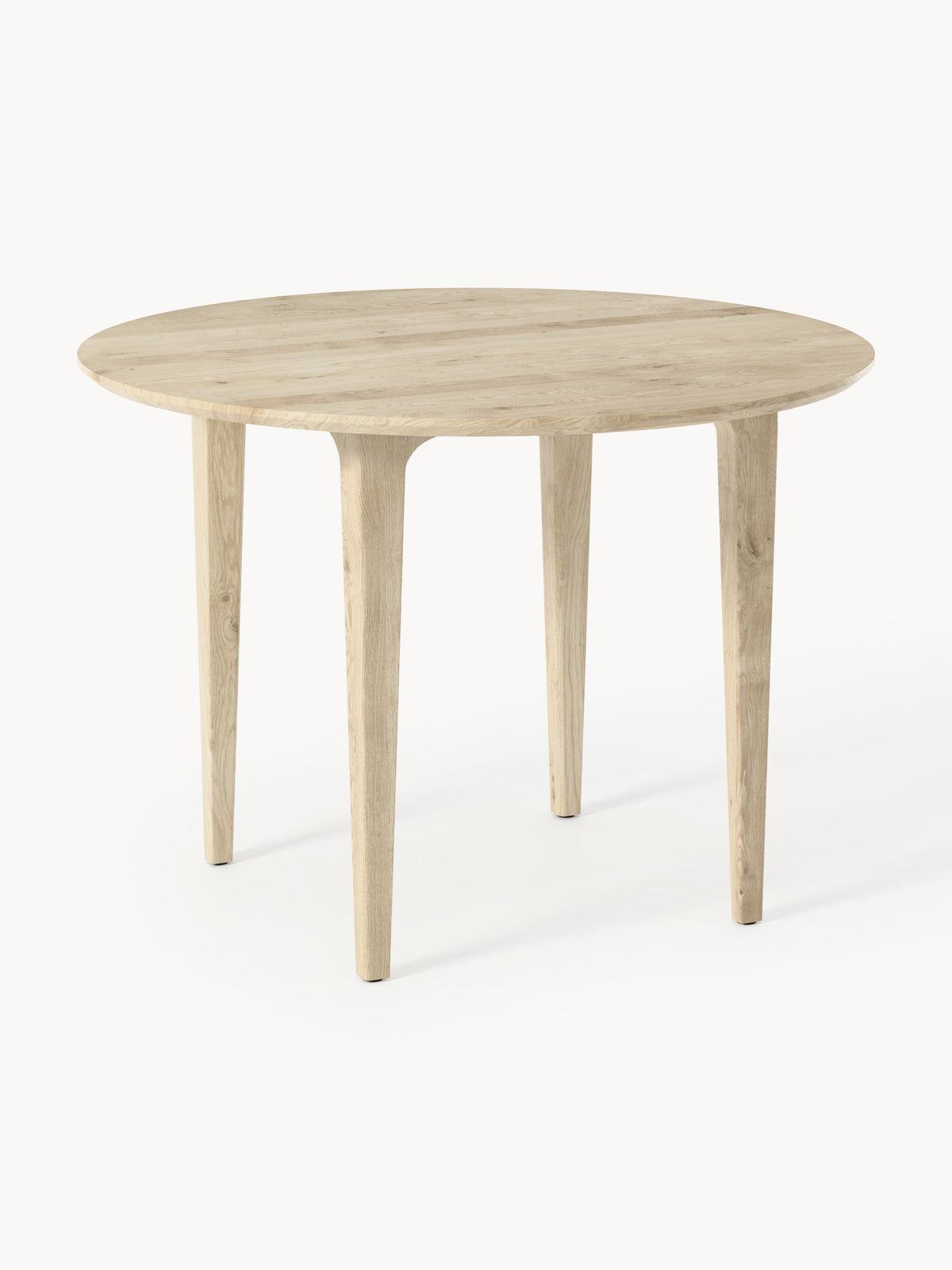 Archie Round Oak Wood Dining Table, various sizes