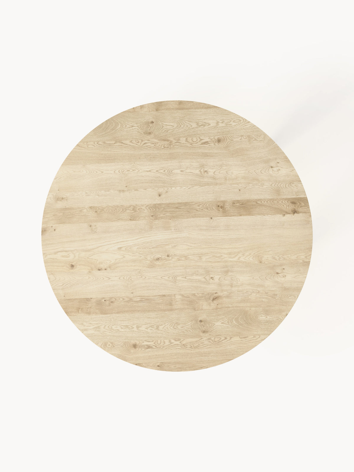 Archie Round Oak Wood Dining Table, various sizes