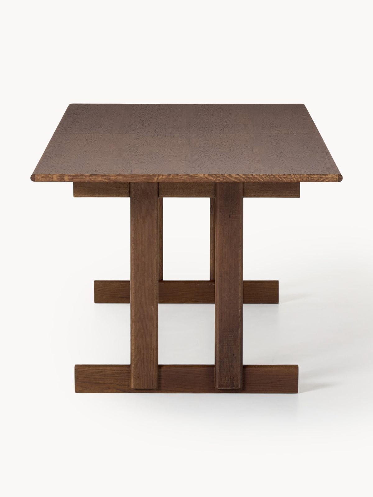 Brynn Extendable Oak Wood Dining Table, in various sizes