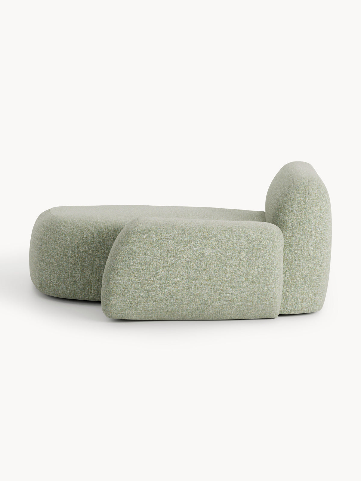 Wolke Bouclé Chaise Corner Module