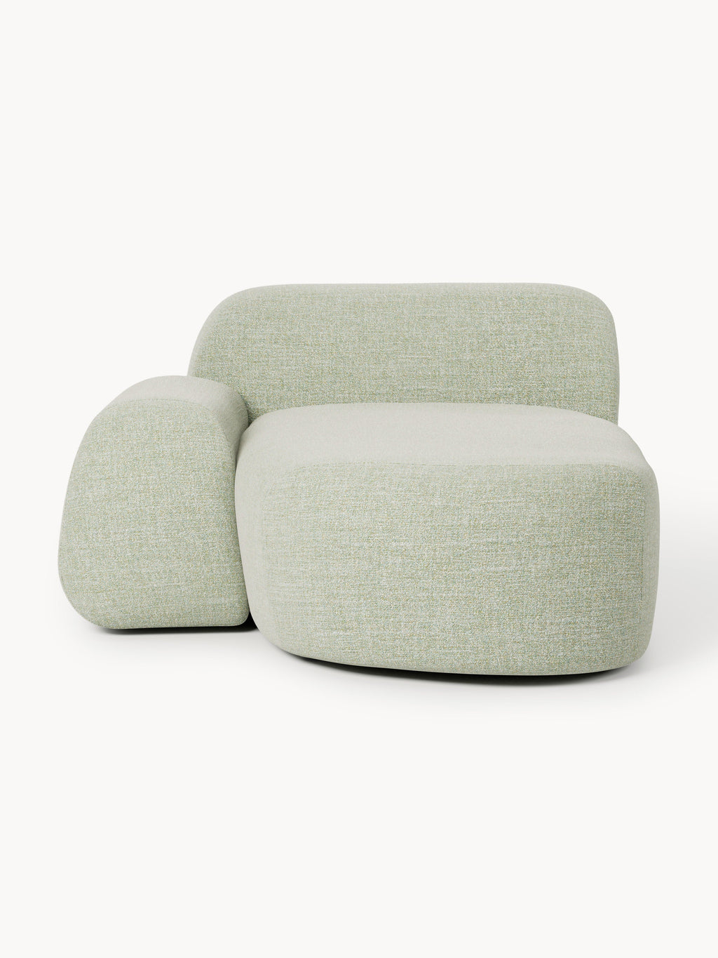 Wolke Bouclé Chaise Corner Module