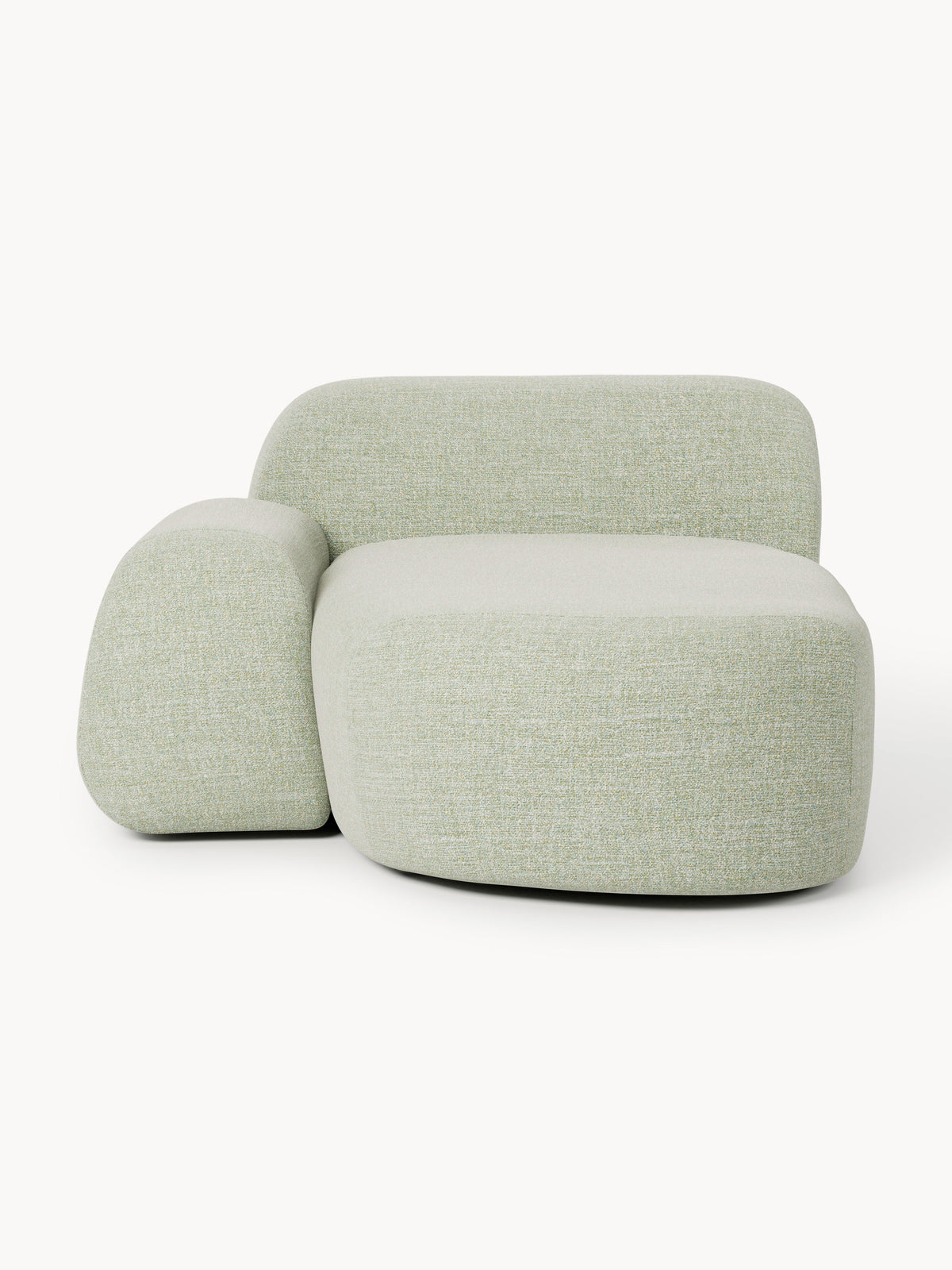 Wolke Bouclé Chaise Corner Module