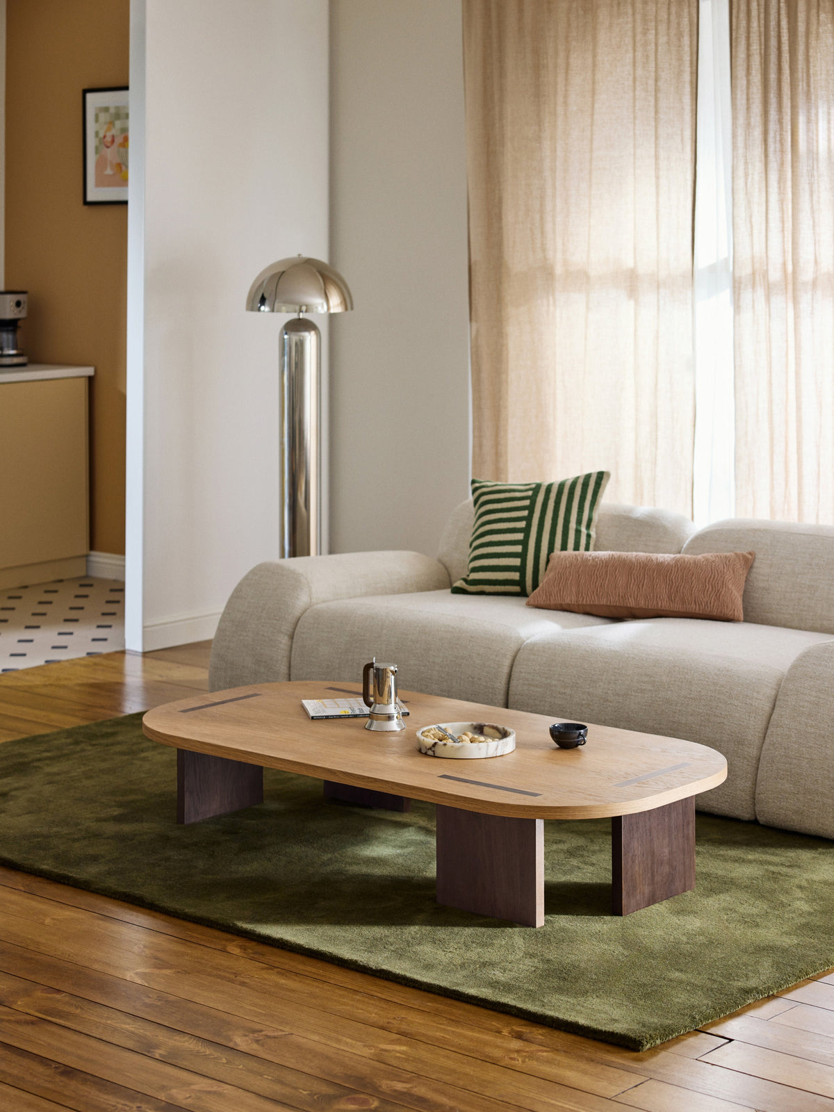 Fernanda XL Wooden Coffee Table