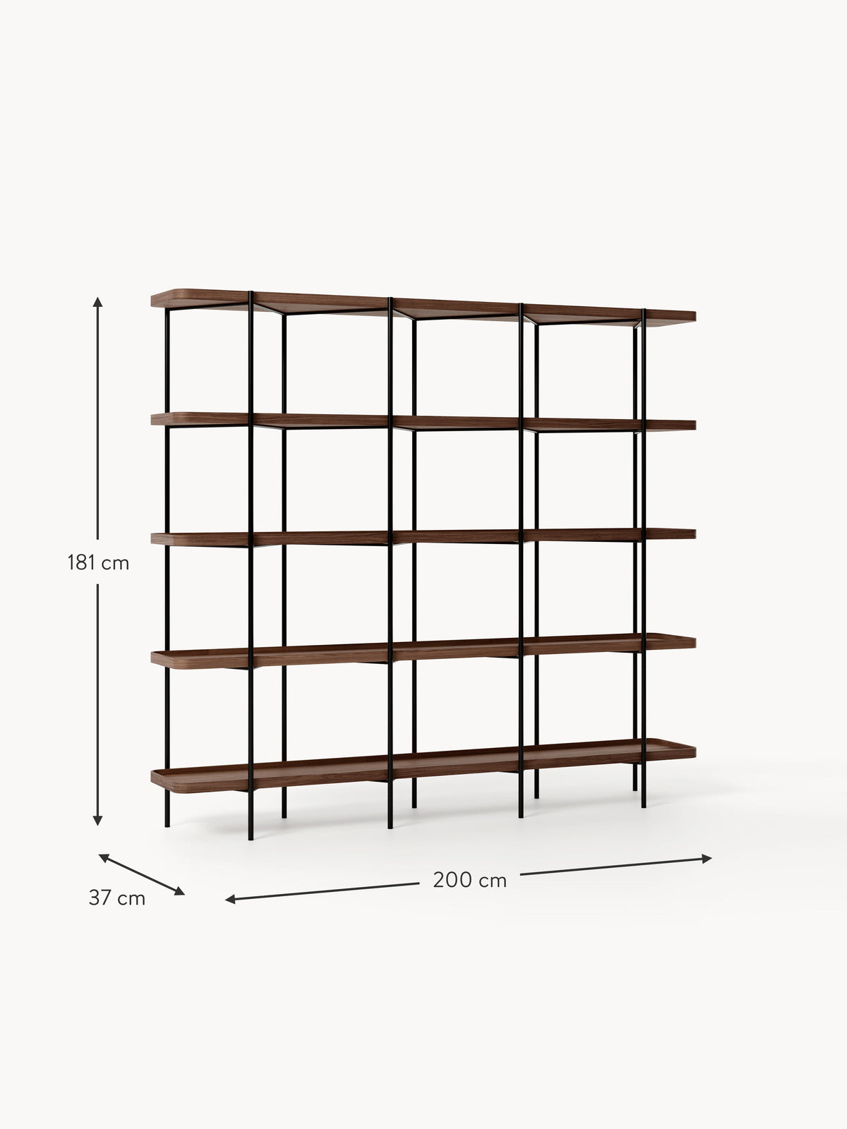 Renee Large Wooden Shelving Unit