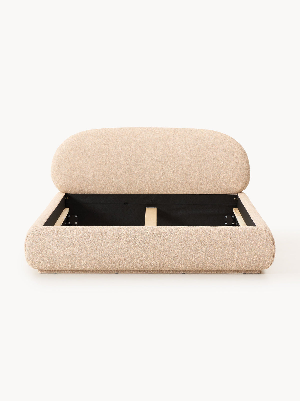 Alba Upholstered Bouclé Bed
