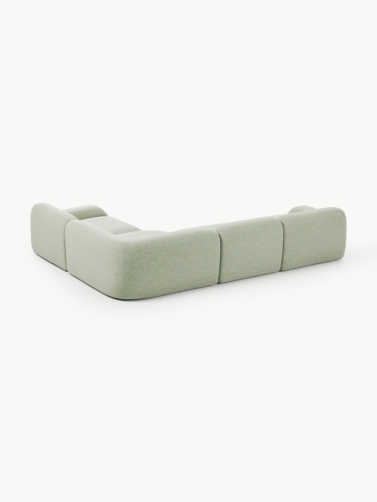 Wolke Modular Bouclé Corner Sofa (4-seater)