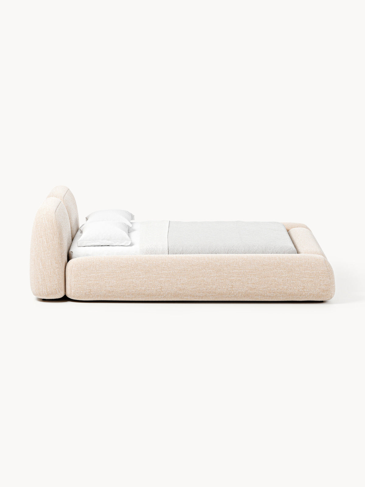 Wolke Upholstered Bouclé Bed