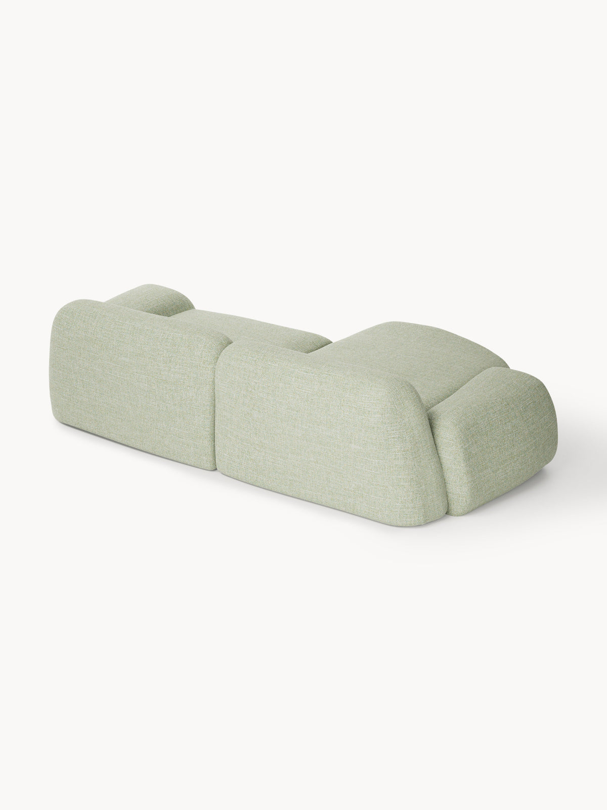 Wolke Modular Bouclé Corner Sofa (3-seater)