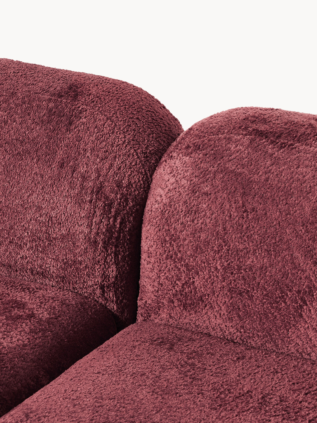 Wolke Modular Teddy Bouclé Chaise (3-seater)