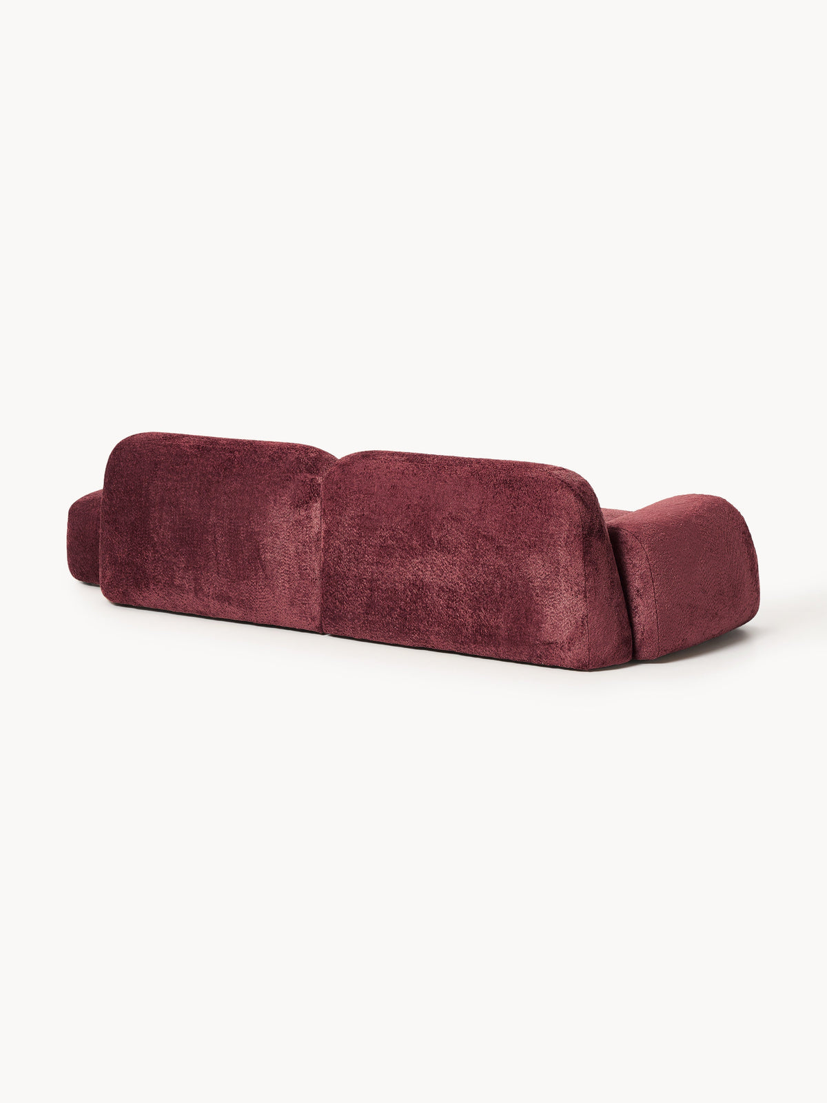 Wolke Modular Teddy Bouclé Chaise (3-seater)