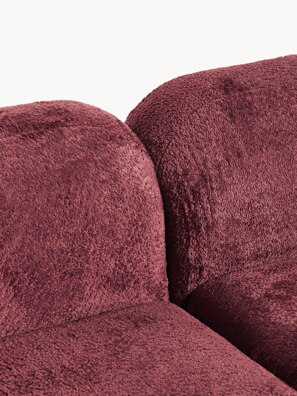 Wolke Modular Teddy Bouclé Chaise (3-seater)