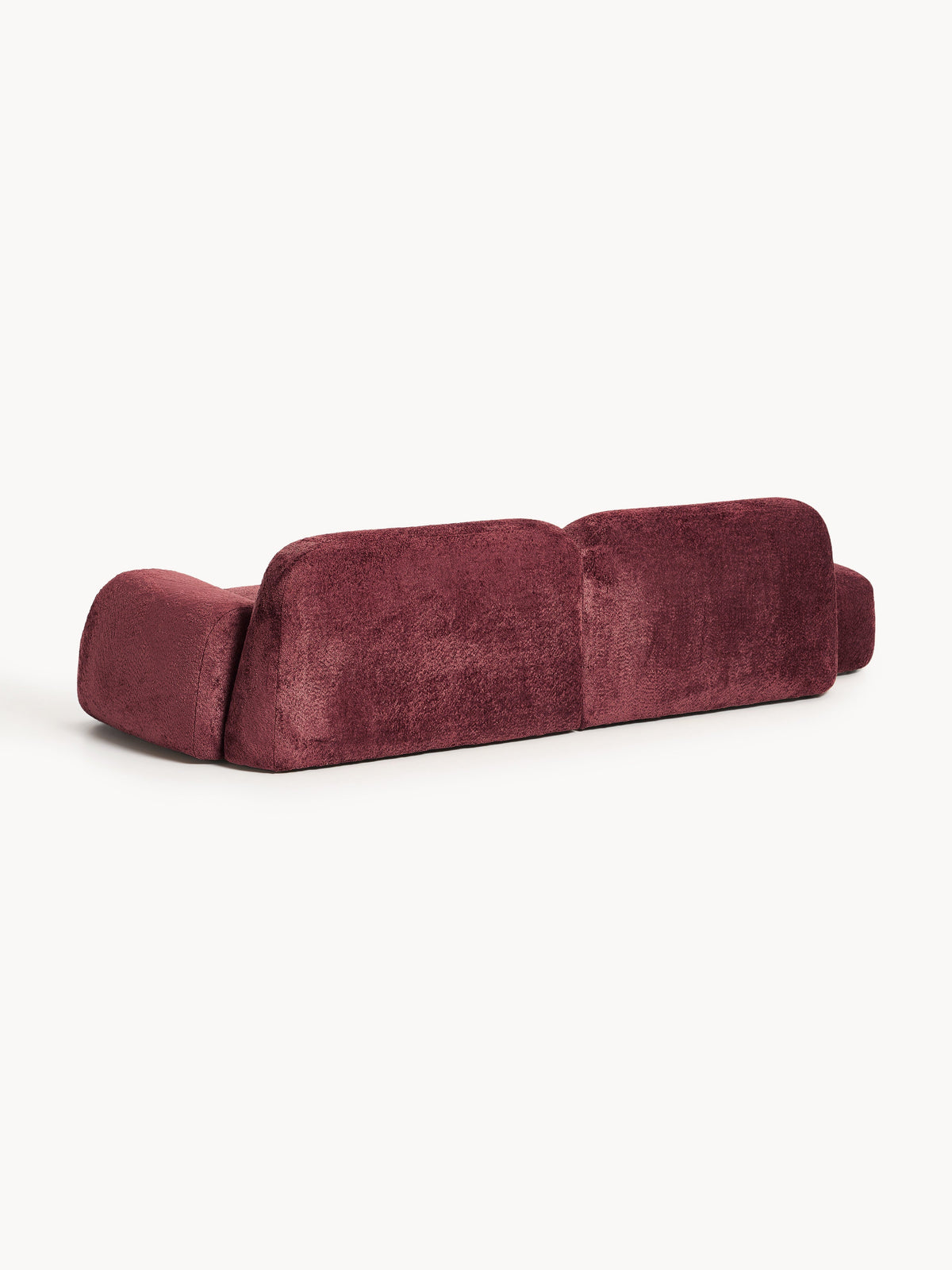 Wolke Modular Teddy Bouclé Chaise (3-seater)