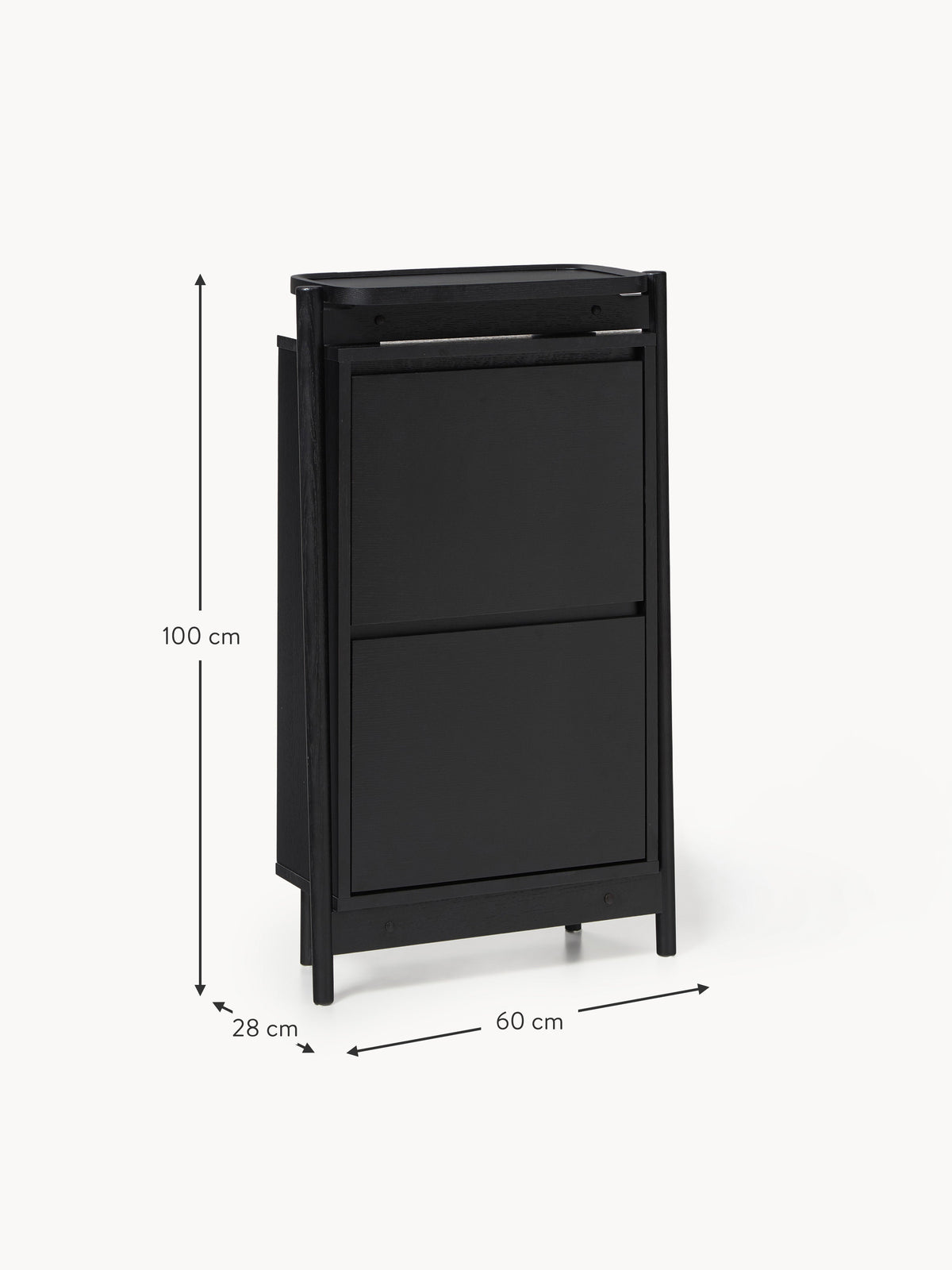 Libby Fold Out Wooden Shoe Cabinet