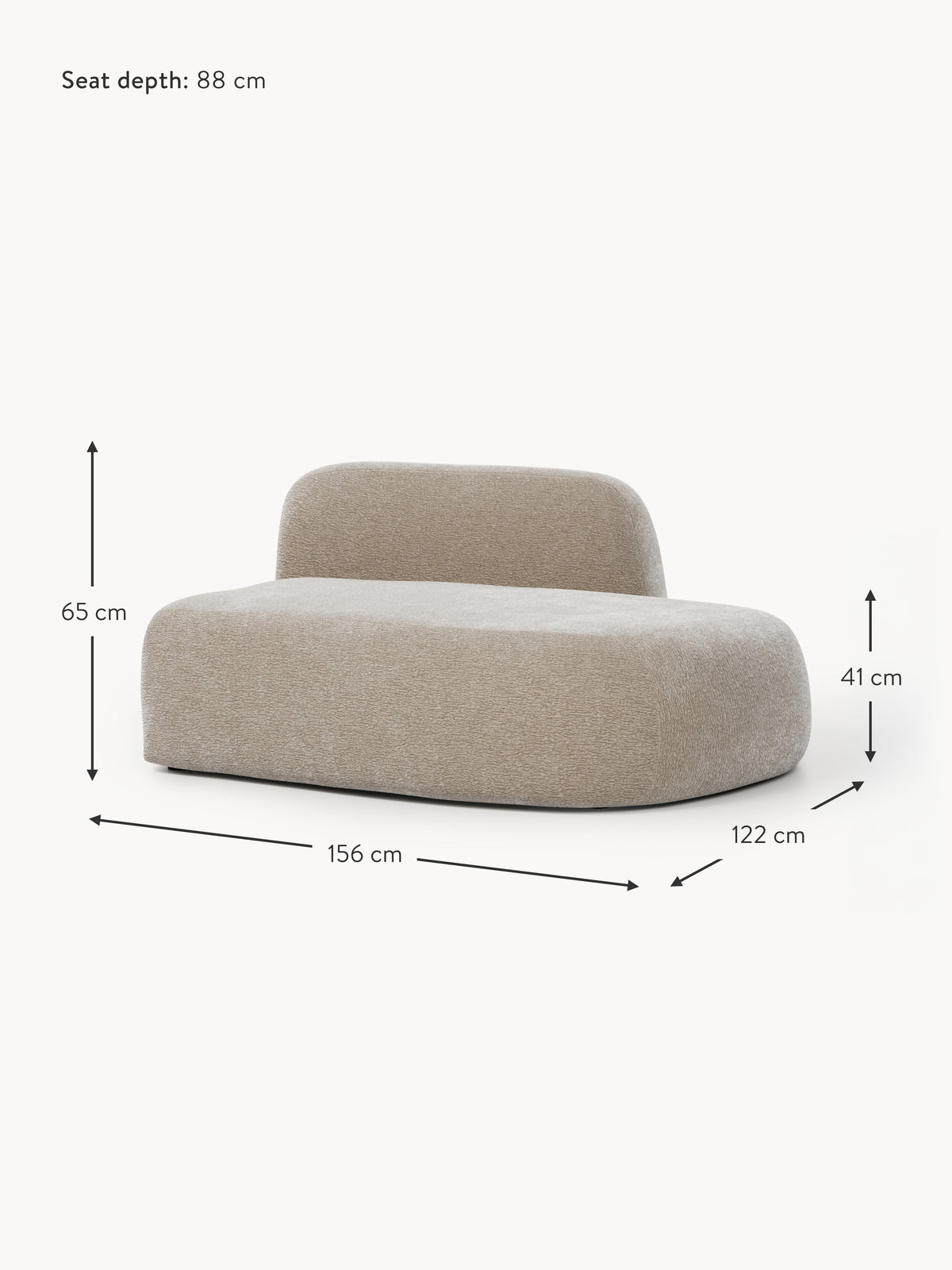 Wolke Chaise Module