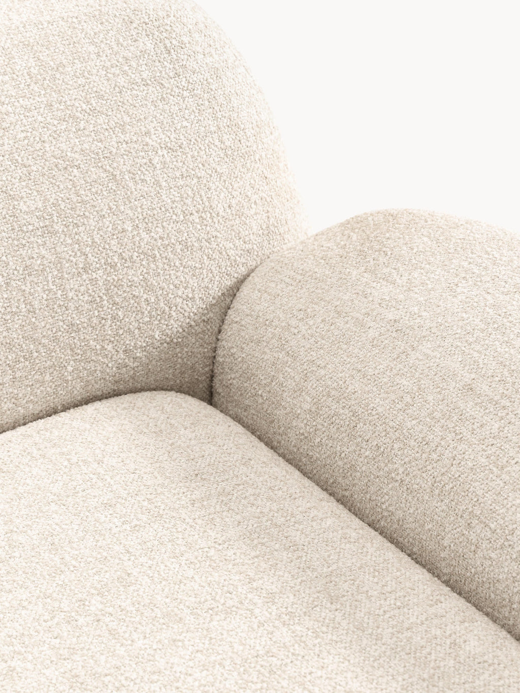 Wolke Modular Bouclé Corner Sofa (3-seater)