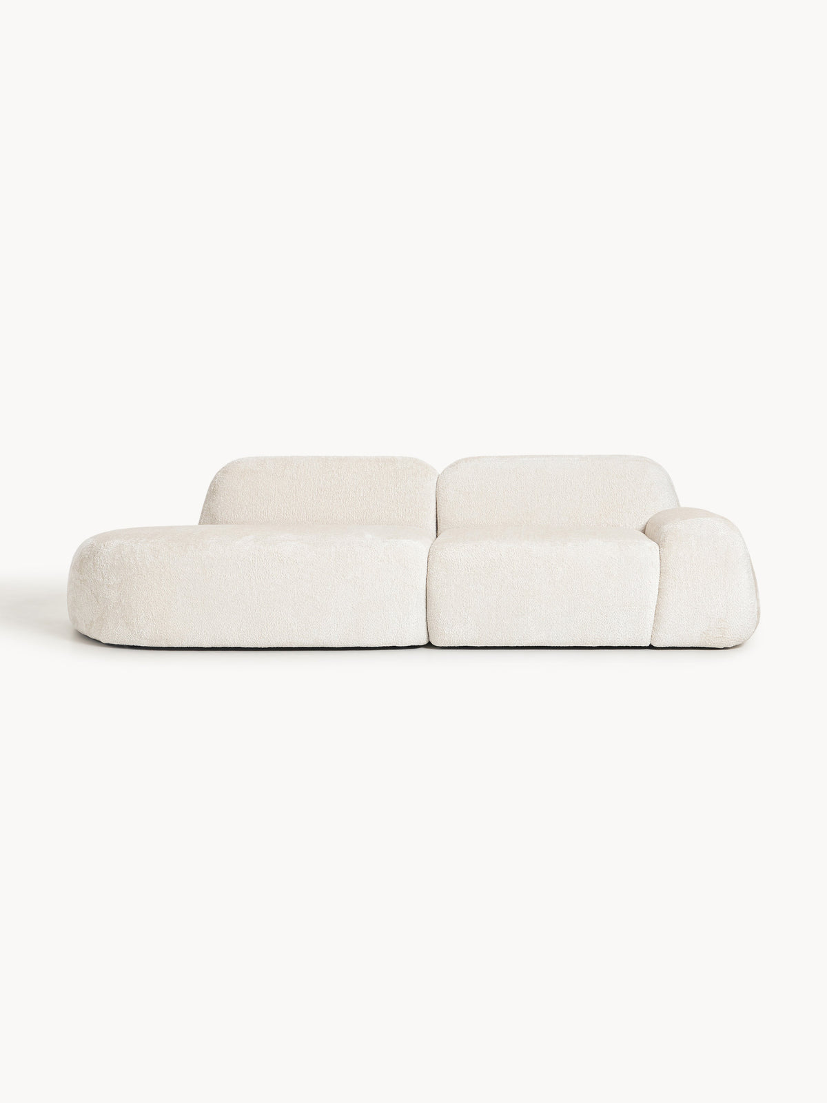 Wolke Modular Teddy Bouclé Chaise (3-seater)