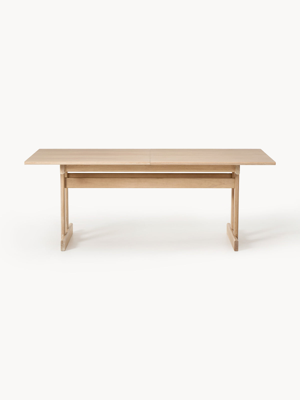 Brynn Extendable Oak Wood Dining Table, in various sizes