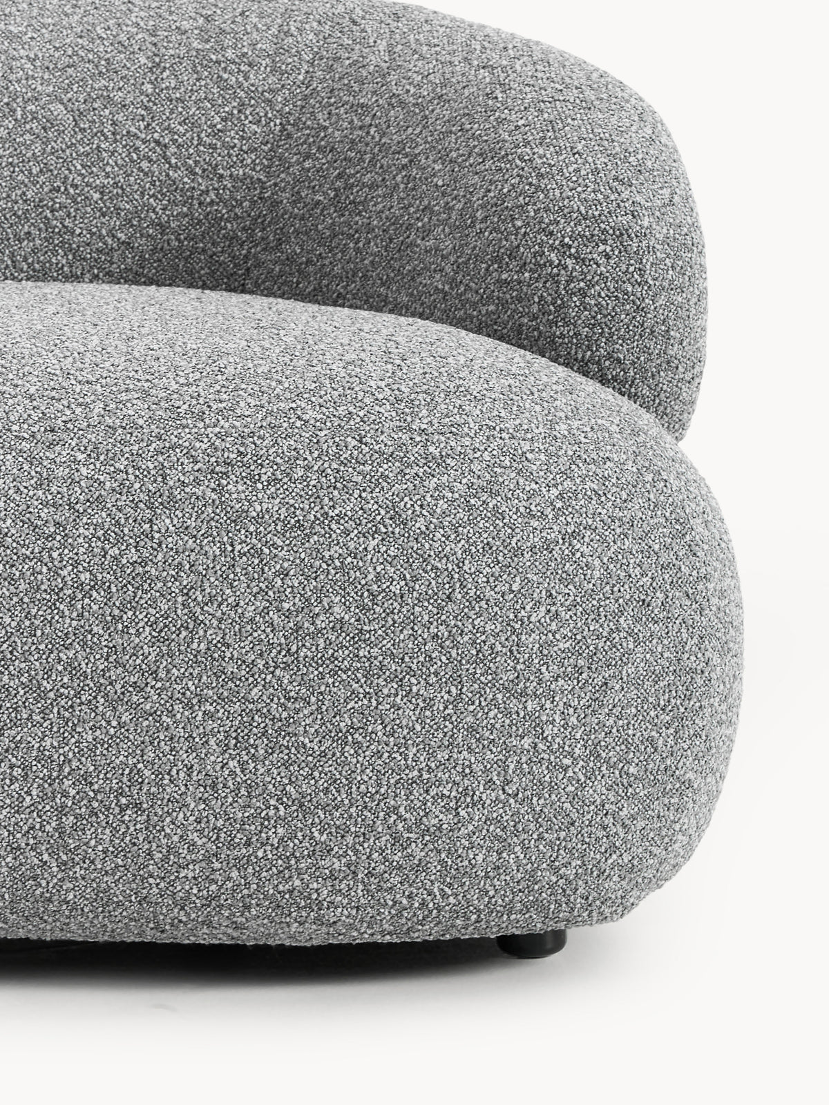 Alba Bouclé Lounge Armchair