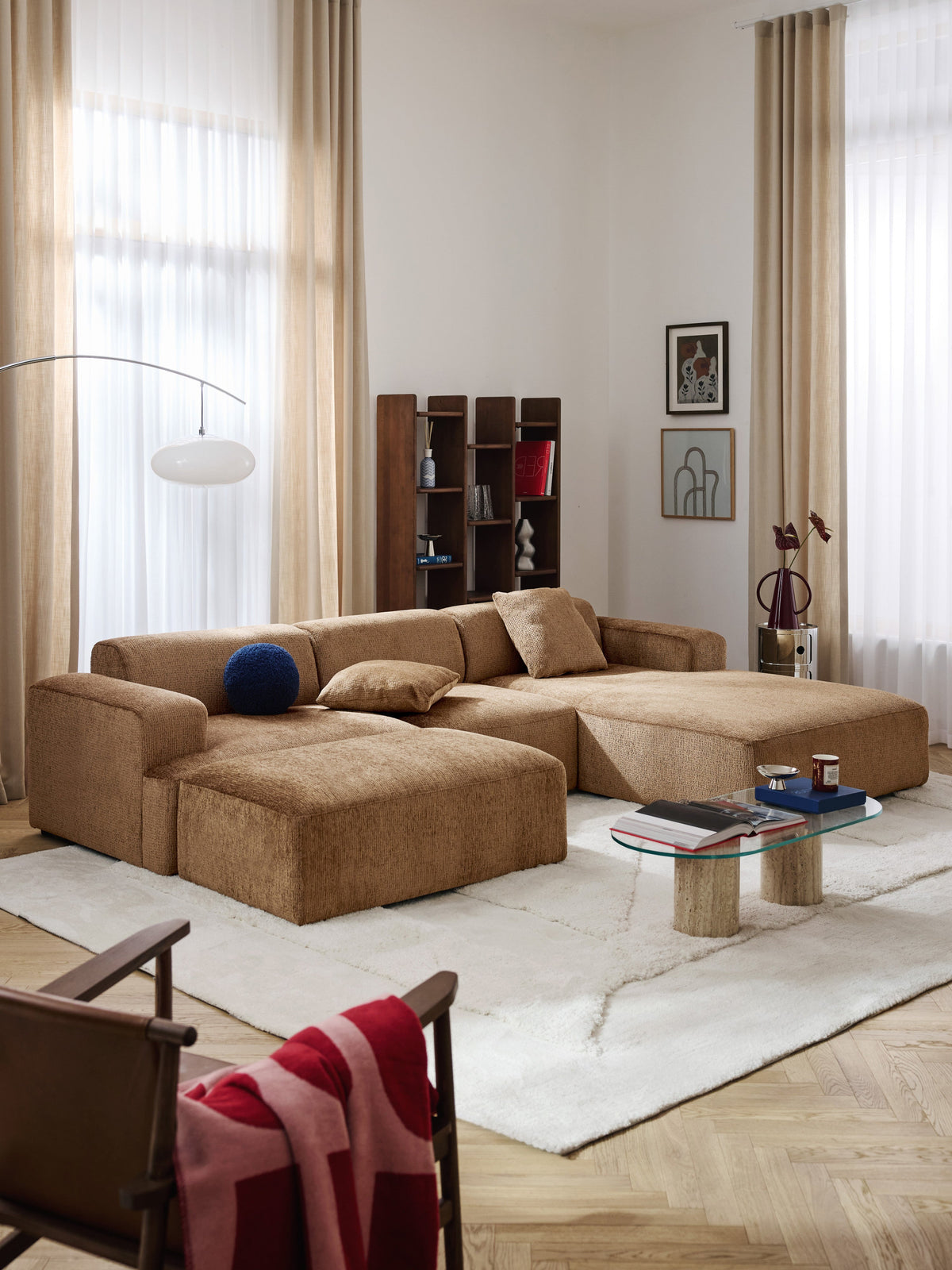 Melva Corner Sofa (4-seater)