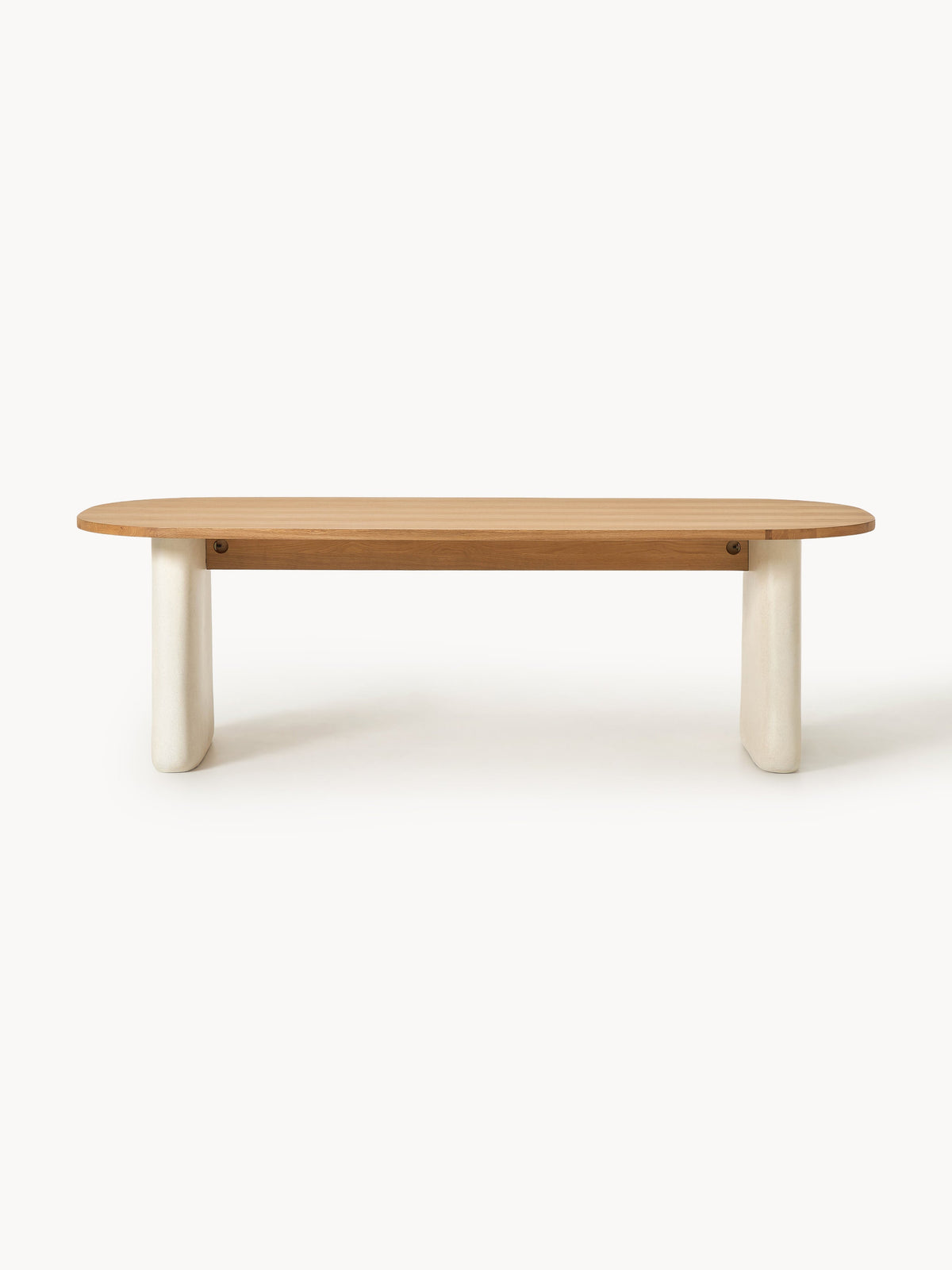 Dune Oval Oak Wood Dining Table, in various sizes