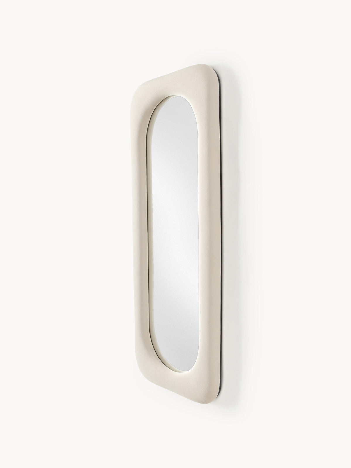 Zola Full-Length Wall Mirror with Velvet Frame