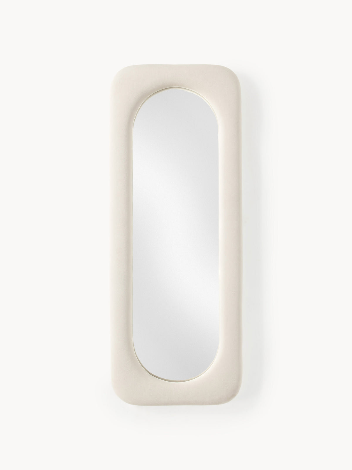Gallery image 1 - Full-Length Wall Mirror Zola with Velvet Frame