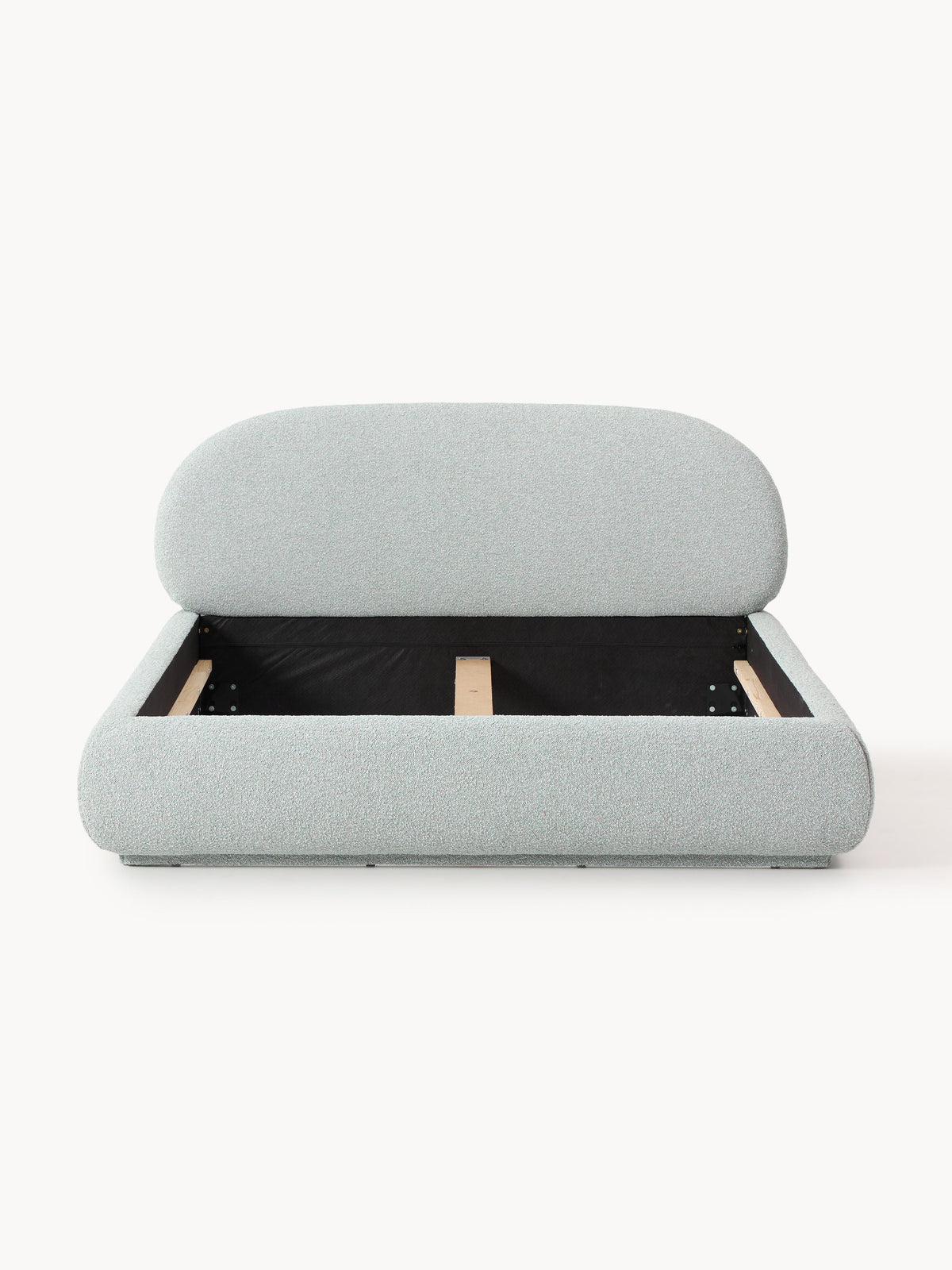 Alba Upholstered Bouclé Bed