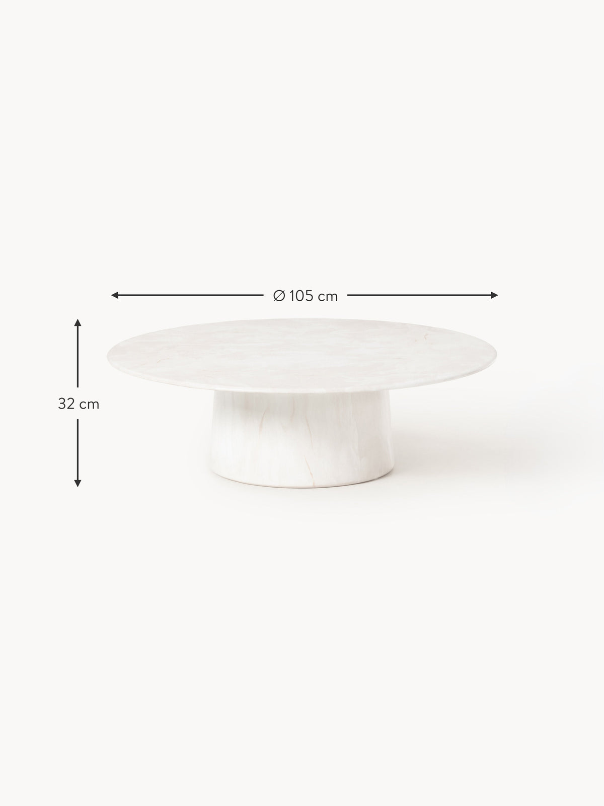 Jael XL Round Coffee Table