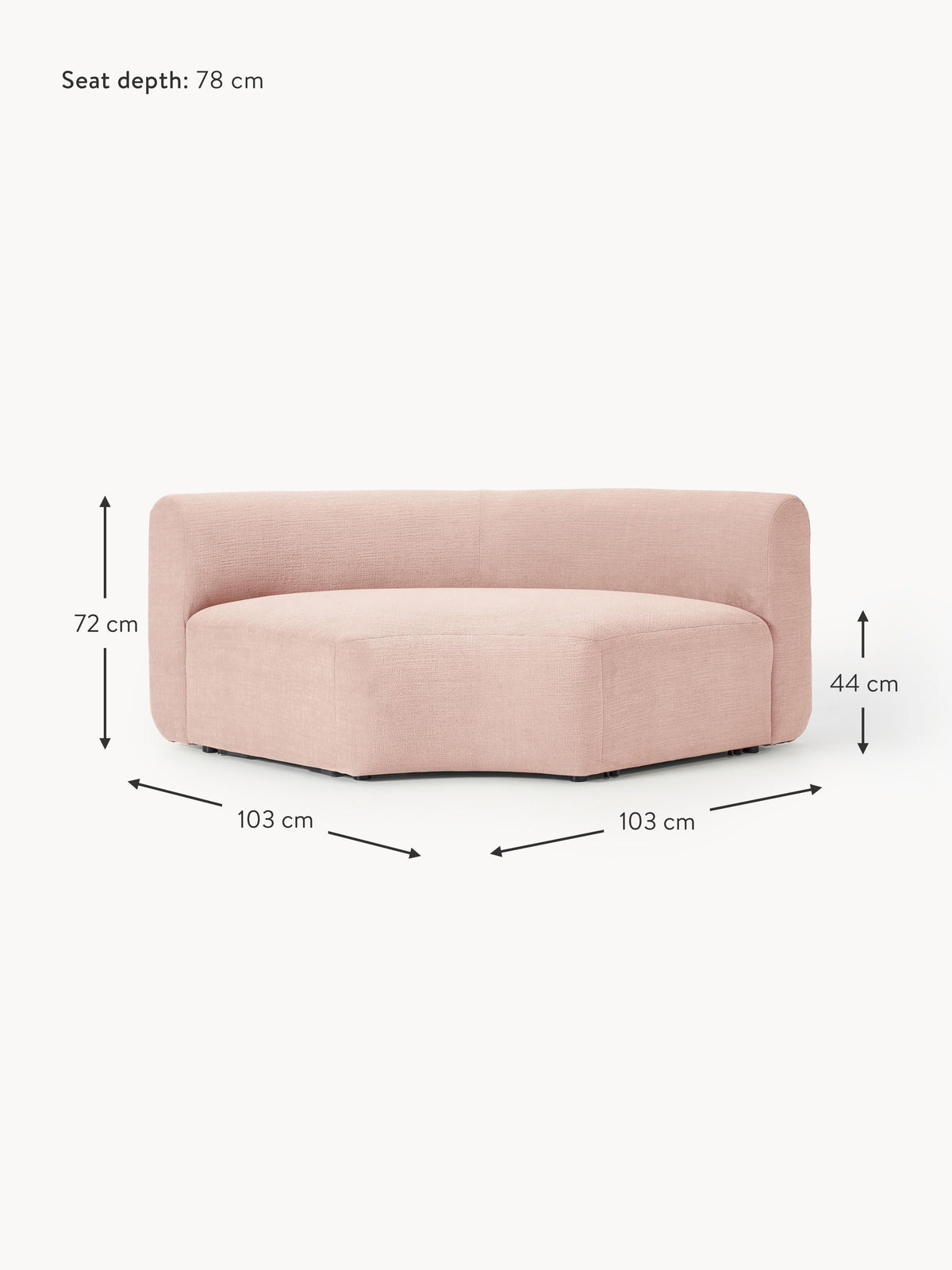 Sofia Round Corner Module
