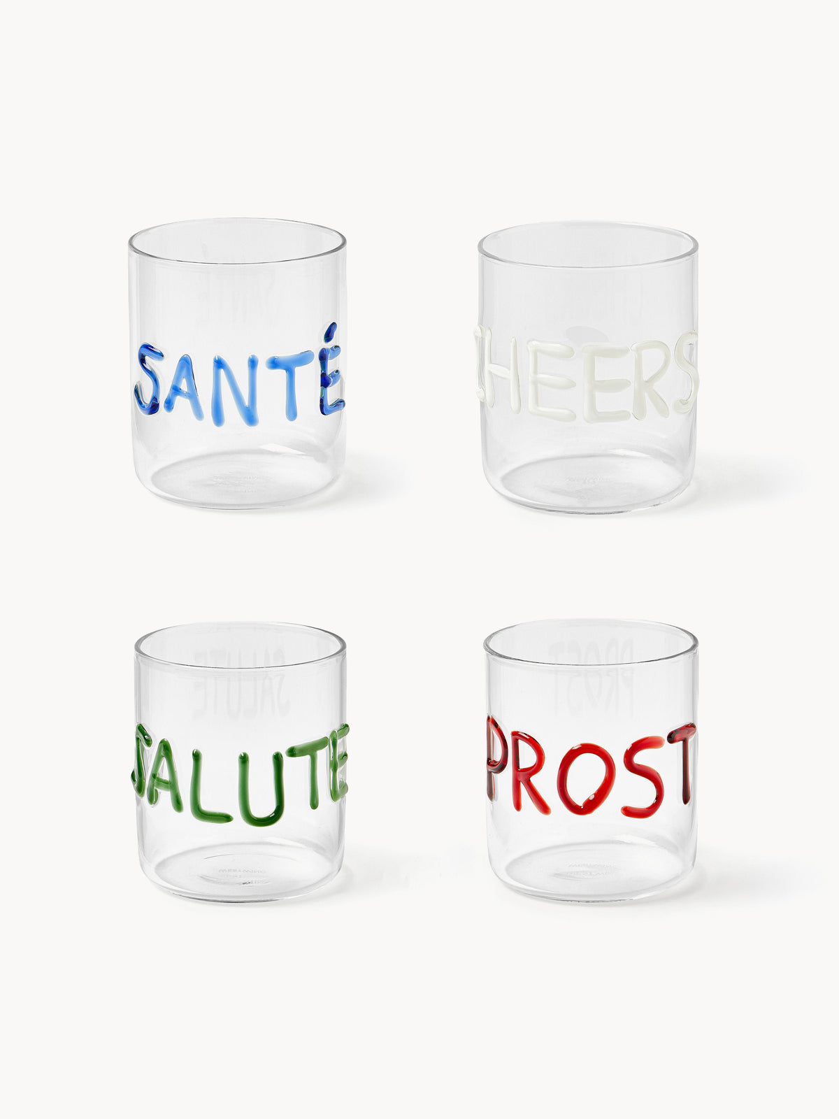 Gallery image 1 - Mouth-Blown Borosilicate Tumblers Tutti