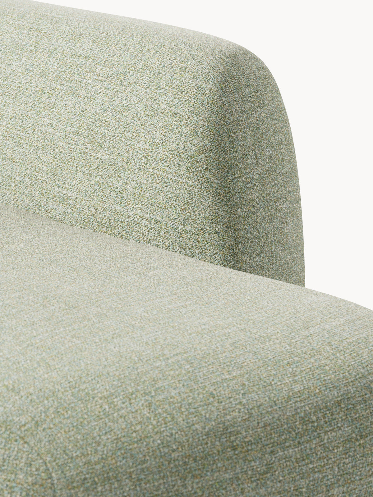 Wolke Modular Bouclé Chaise (3-seater)
