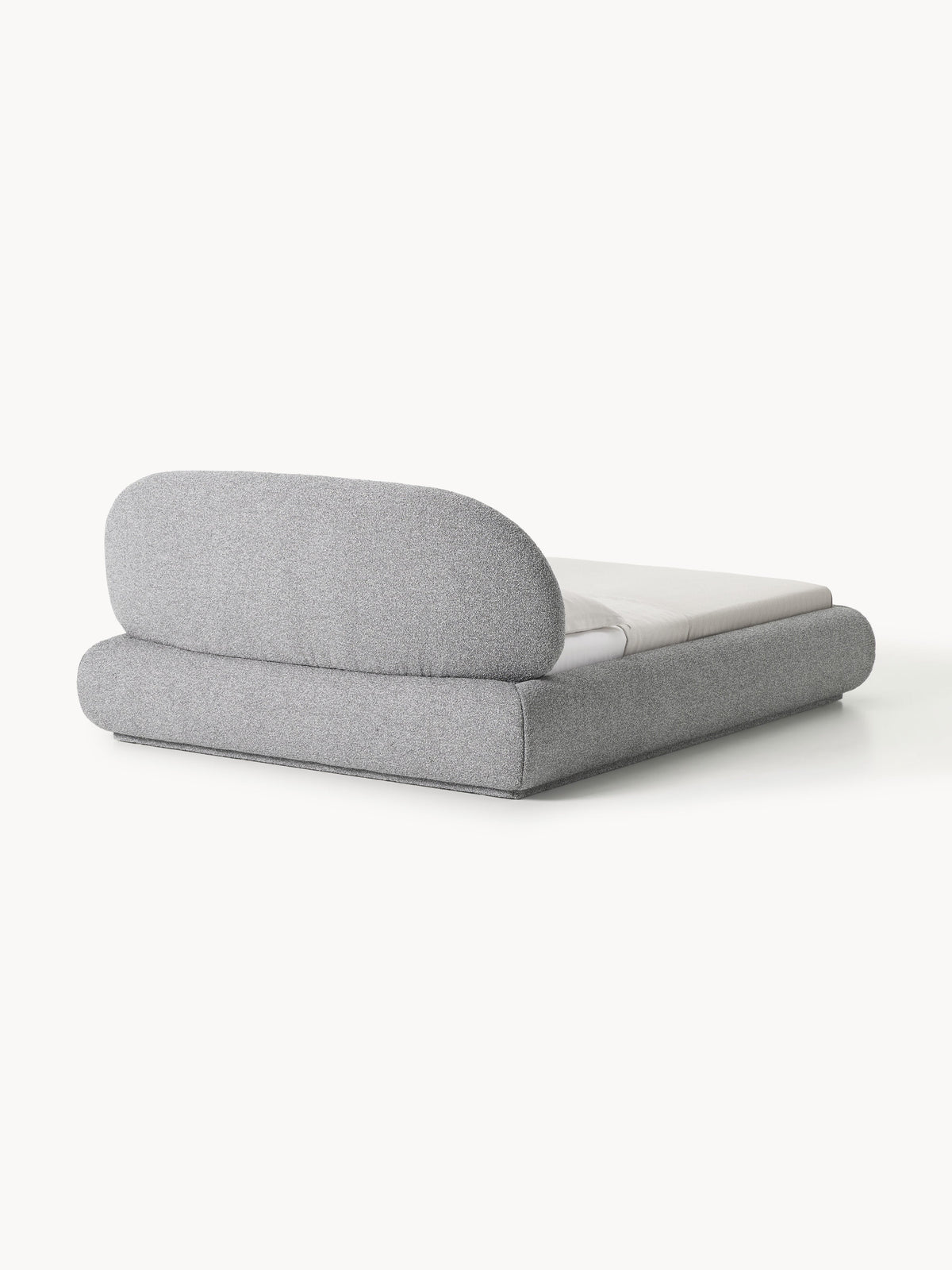 Alba Upholstered Bouclé Bed