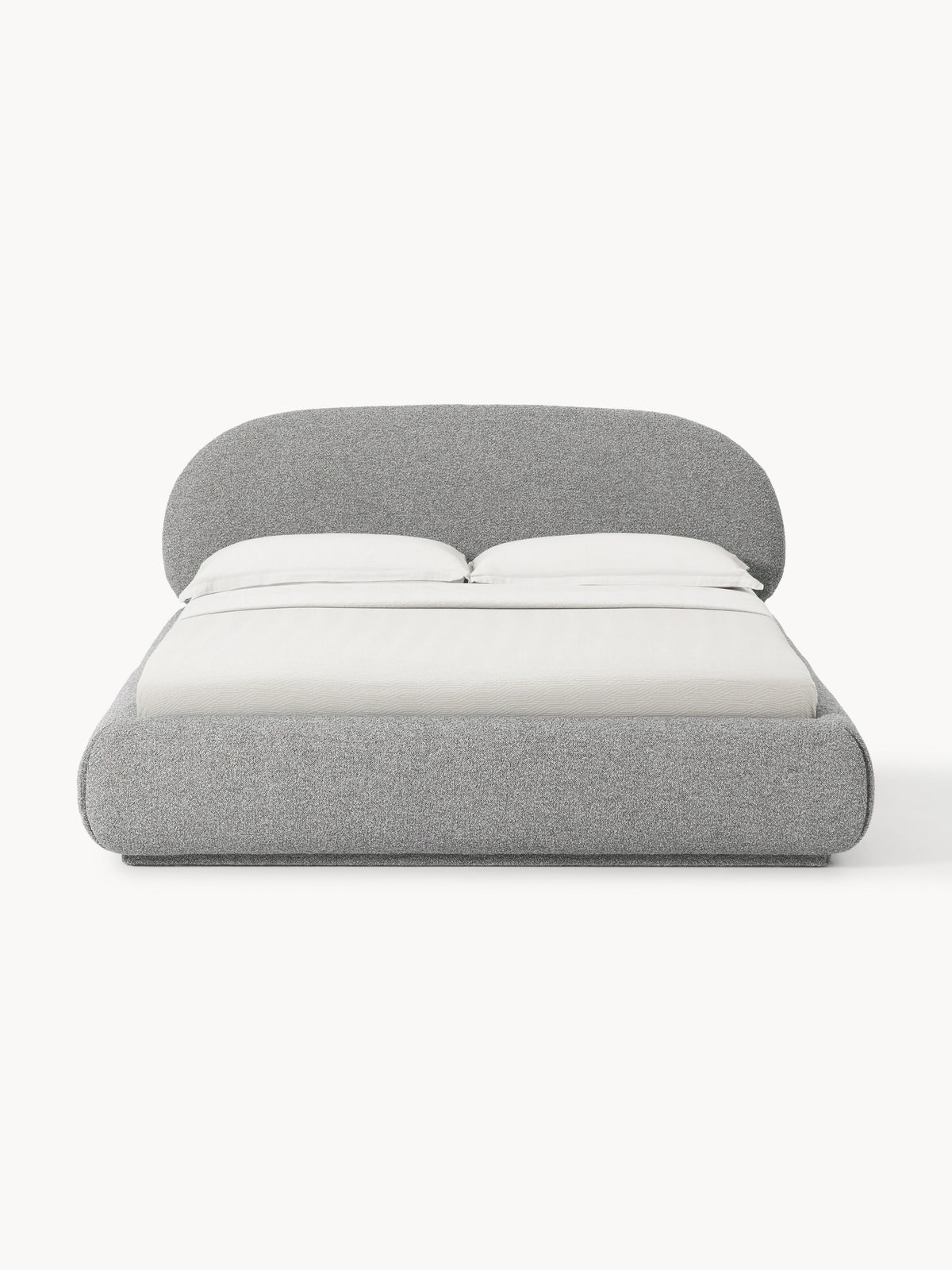 Alba Upholstered Bouclé Bed