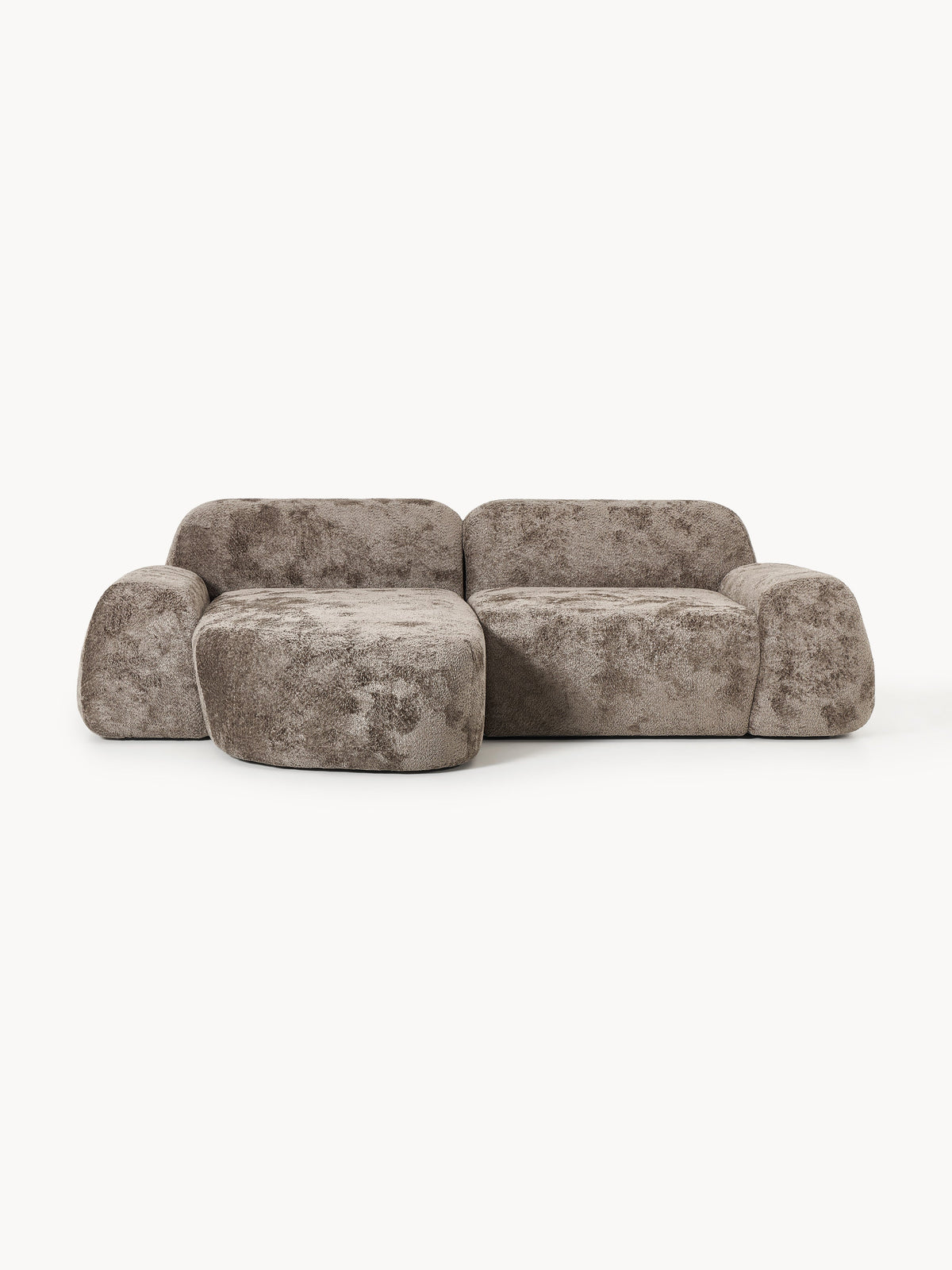 Gallery image 1 - Modular Teddy Bouclé Corner Sofa Wolke (3-seater)
