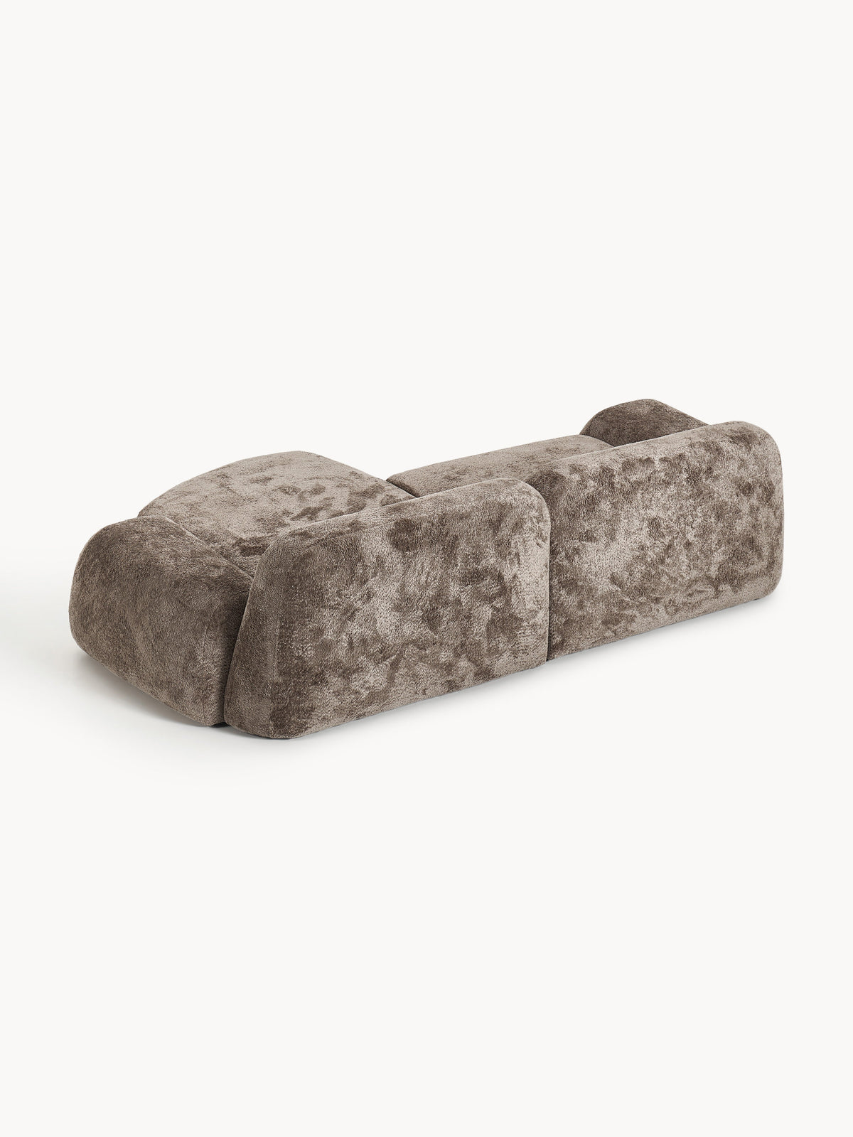 Wolke Modular Teddy Bouclé Corner Sofa (3-seater)