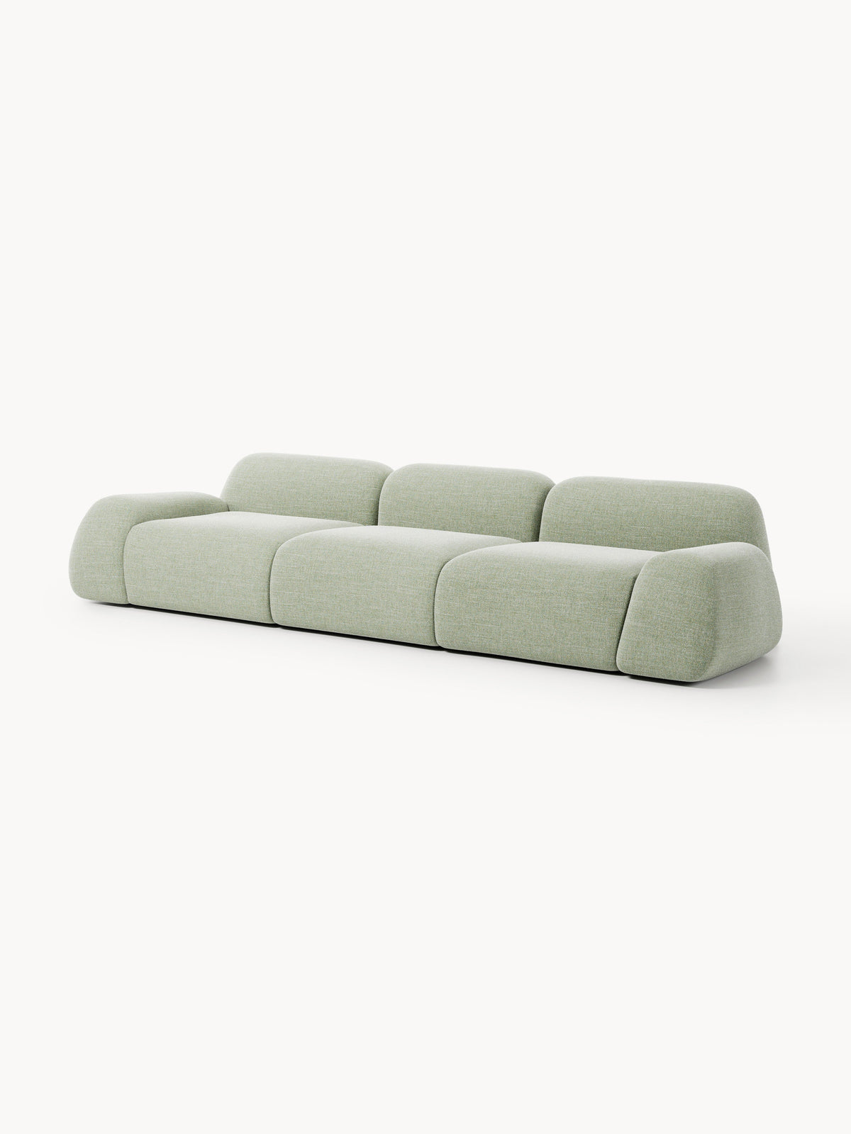 Wolke Modular Bouclé Sofa (4-seater)