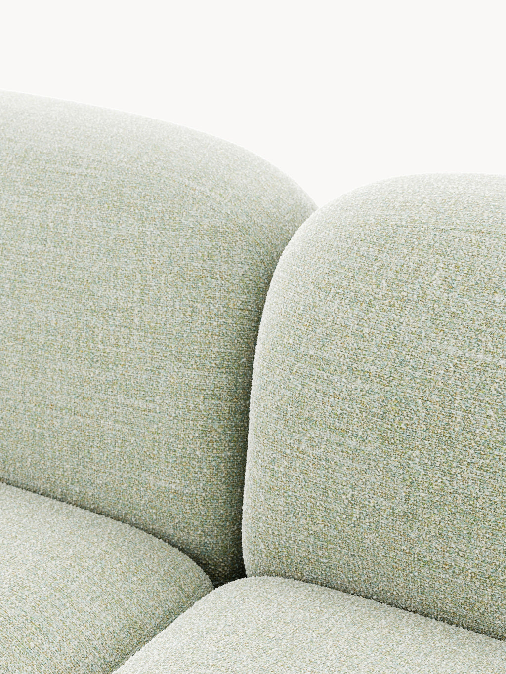 Wolke Modular Bouclé Sofa (3-seater)